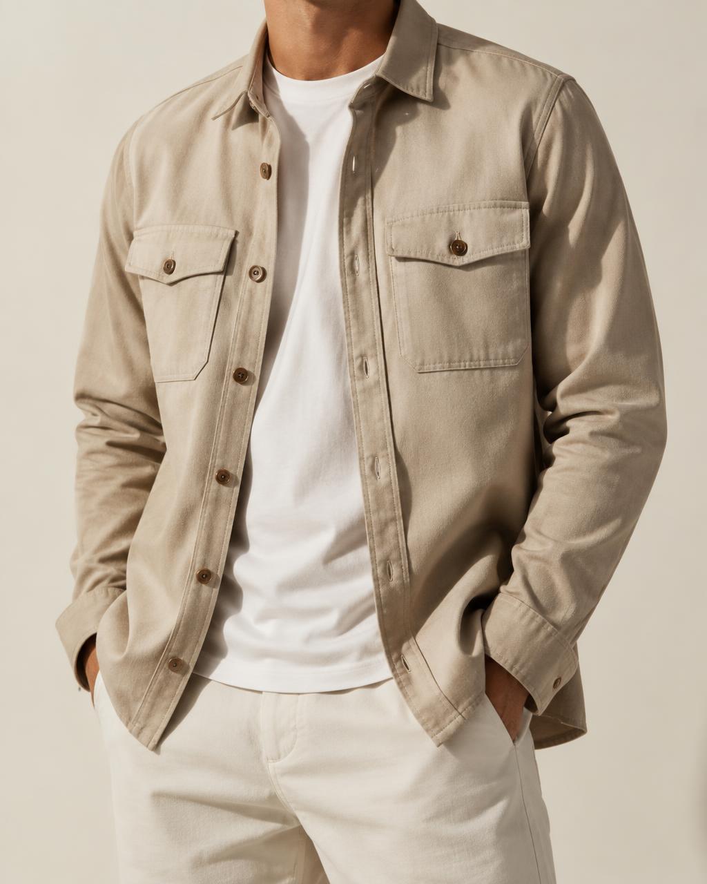 Structured Overshirt